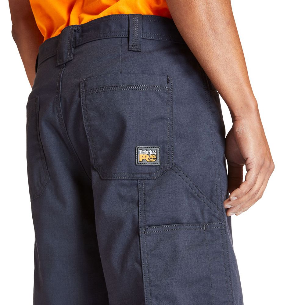 Timberland Mens Shorts PRO® Work Warrior Ripstop Utility - Navy - India GR7416905